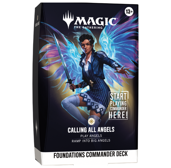Magic: The Gathering Foundations Starter Commander Deck Calling All Angels