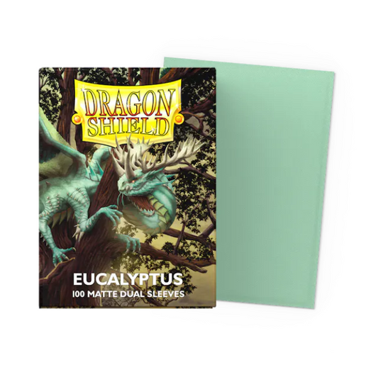 Dragon Shield Dual Matte Eucalyptus Standard Sleeves (100)