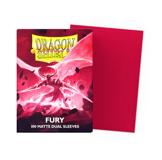 Dragon Shield Dual Matte Fury Standard Sleeves (100)