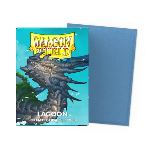Dragon Shield Dual Matte Lagoon Standard Sleeves (100)