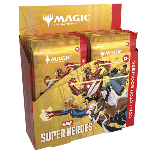 Magic: The Gathering Marvel Super Heroes Collector Booster Box