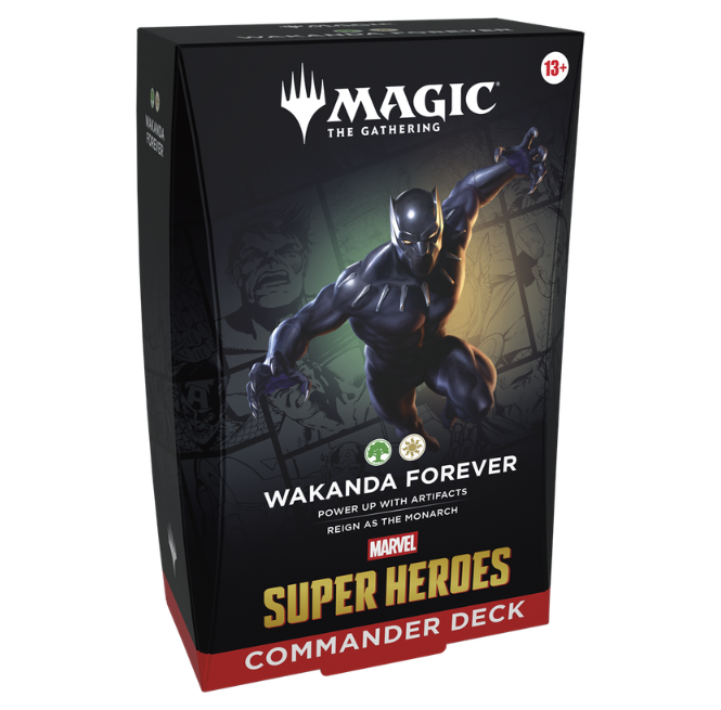Magic: The Gathering Marvel Super Heroes Commander Deck Wakanda Forever