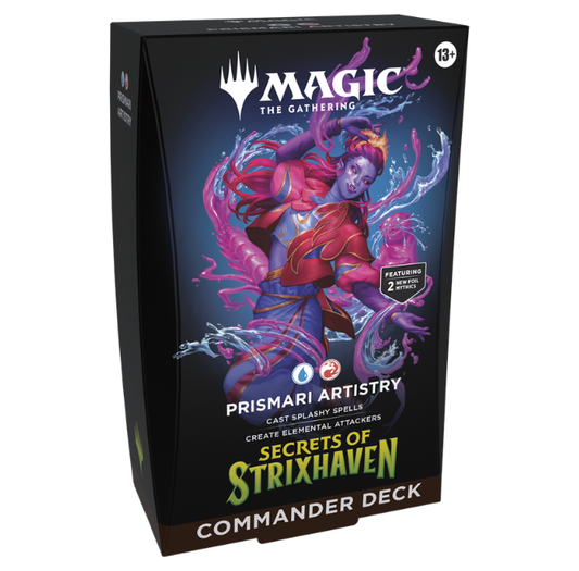 Magic: The Gathering Secrets of Strixhaven Commander Deck Prismari Artistry