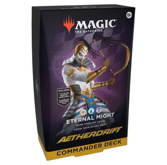 Magic: The Gathering Aetherdrift Commander Deck Eternal Might