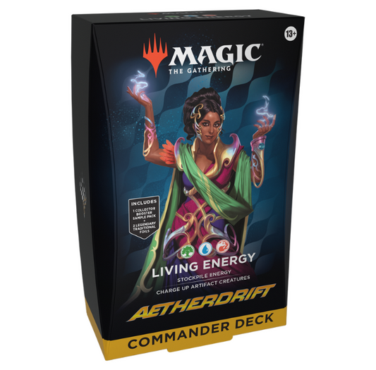 Magic: The Gathering Aetherdrift Commander Deck Living Energy