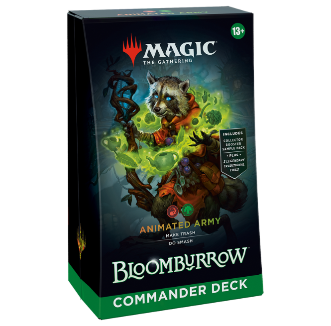 Magic: The Gathering Bloomburrow Commander Deck Animated Army