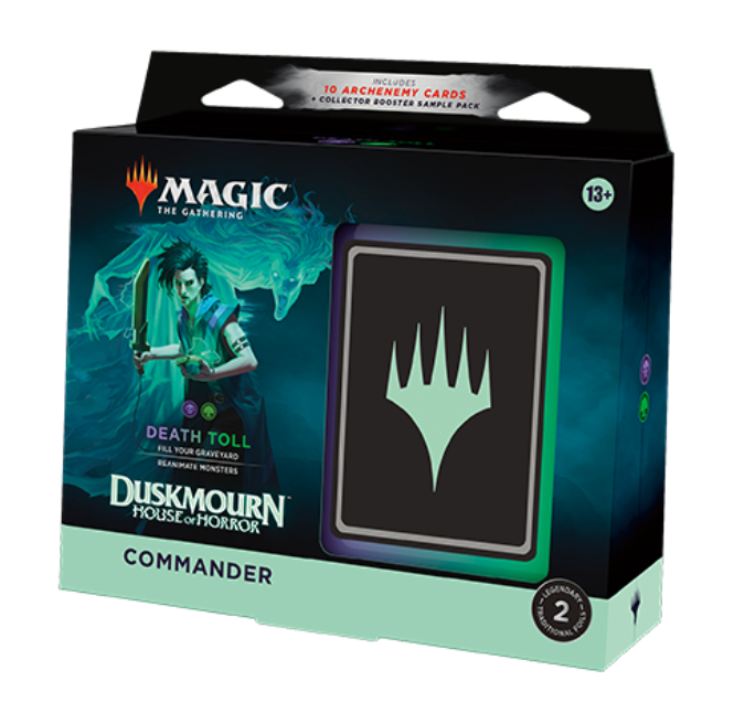 Magic: The Gathering Duskmourn: House of Horrors Commander Deck Death Toll