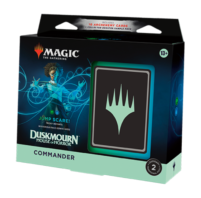 Magic: The Gathering Duskmourn: House of Horrors Commander Deck Jump Scare!