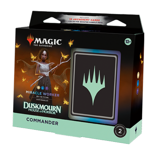 Magic: The Gathering Duskmourn: House of Horrors Commander Deck Miracle Worker