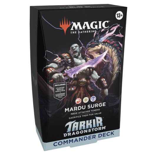Magic: The Gathering Tarkir: Dragonstorm Commander Deck Mardu Surge