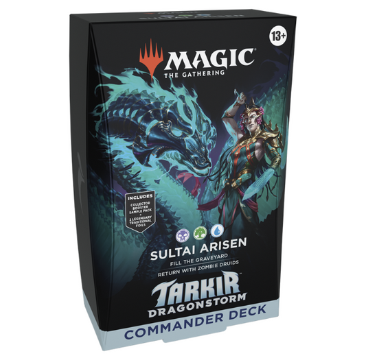 Magic: The Gathering Tarkir: Dragonstorm Commander Deck Sultai Arisen