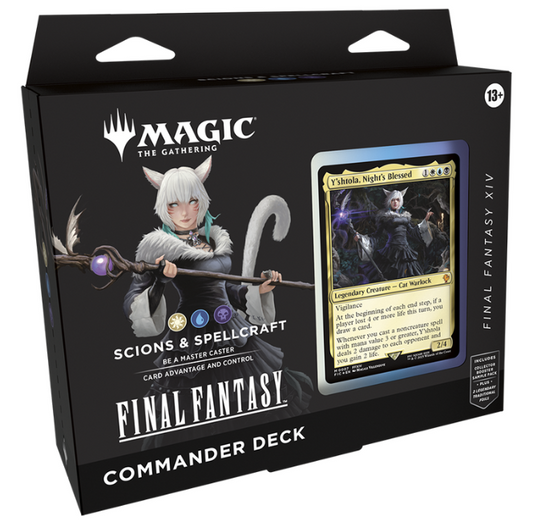 Magic: The Gathering Universes Beyond: Final Fantasy Commander Deck Scions & Spellcraft