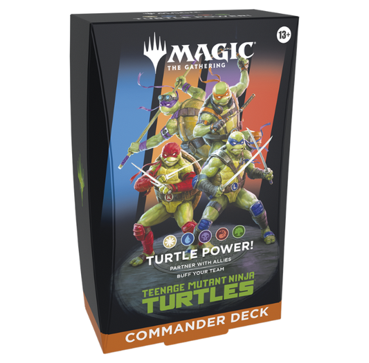 Magic: The Gathering Teenage Mutant Ninja Turtles Commander Deck Turtle Power