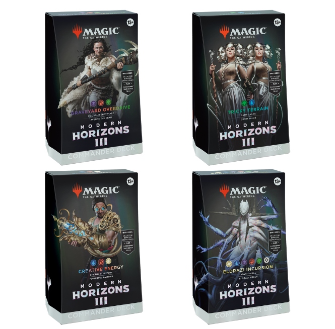 Magic: The Gathering Modern Horizons 3 Commander Deck Set of 4